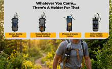 Load image into Gallery viewer, Water Bottle &amp; Snack Holder