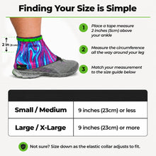 Load image into Gallery viewer, Psychedelic Boot Gaiters