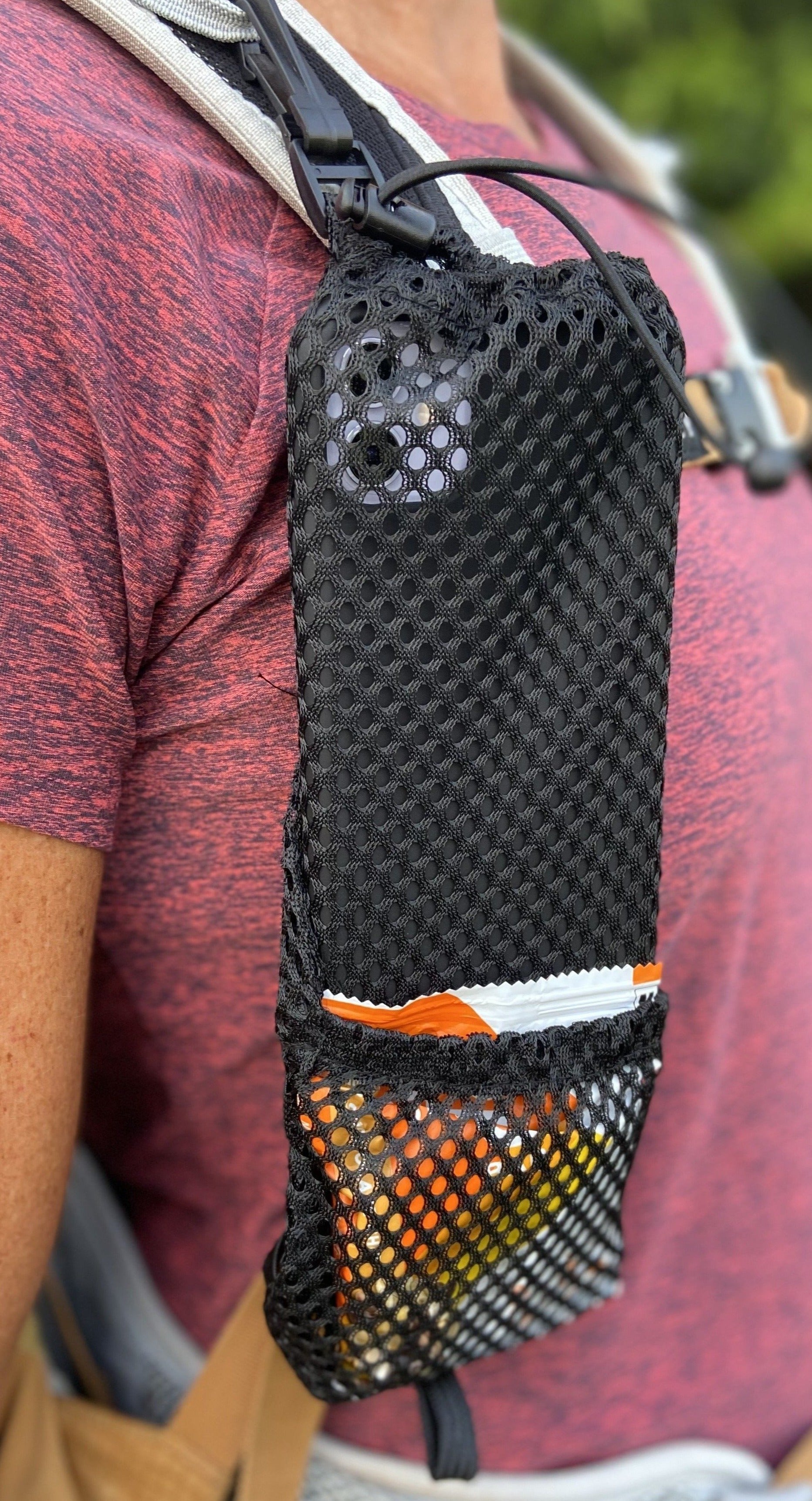 Backpack phone holder clearance