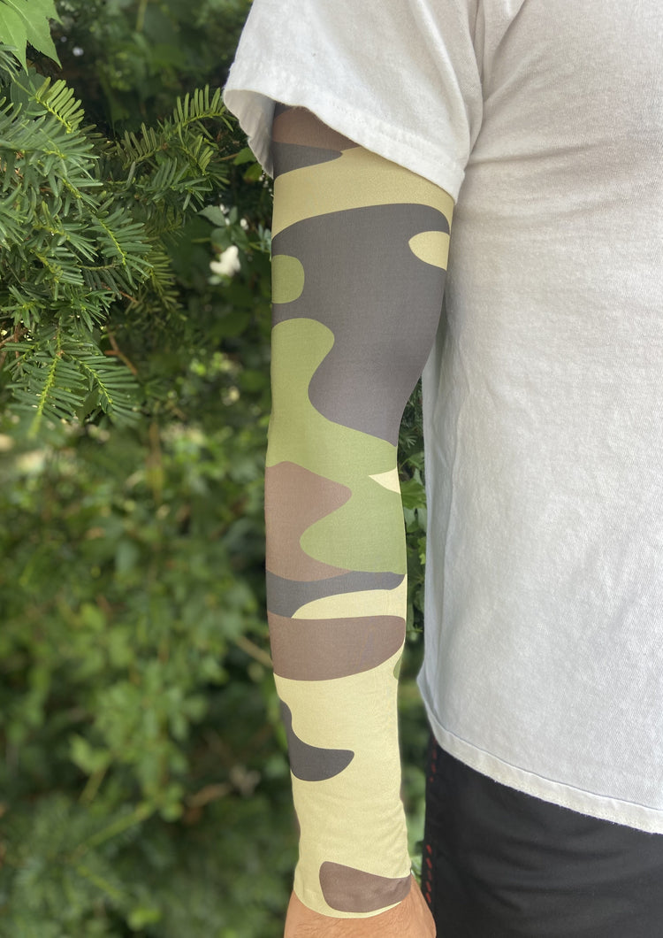 Camouflage Arm Gaiters / Arm Sleeves