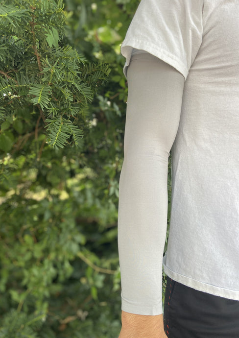 Gray Arm Gaiters / Arm Sleeves